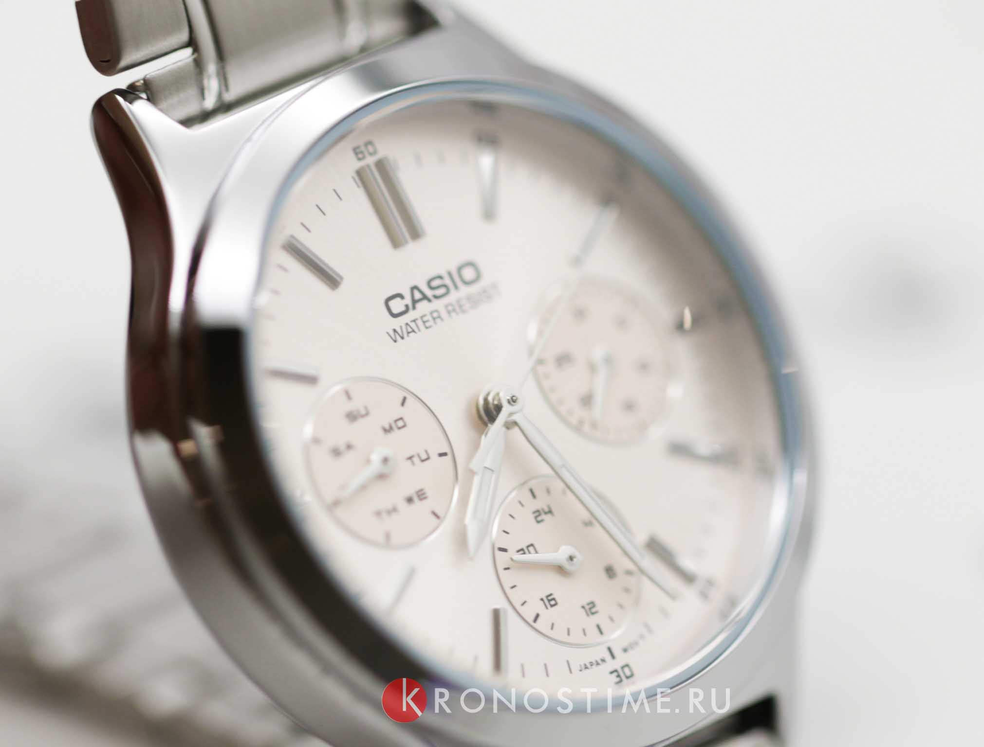 Casio Casio Collection LTP-V300D-4A  — детали корпуса и нержавеющая сталь